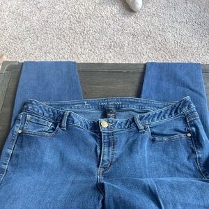 Lane Bryant Women's Classic Blue Straight Leg Jeans
